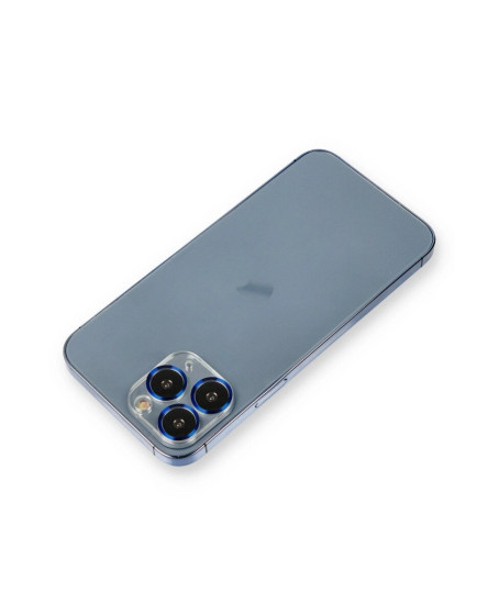 Apple İphone 11 Pro Max Metal Kamera Lens Koruma Cam - Mavi Apple İphone 11 Pro Max Metal Kamera Lens Koruma Cam - Mavi