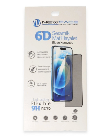 Samsung Galaxy A25 5g 6d Antistatik Mat Seramik Hayalet Nano Ekran Koruyucu