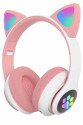 Stn28 Kablosuz Kedi Kulaklık - Pembe Stn28 Kablosuz Kedi Kulaklık - Pembe