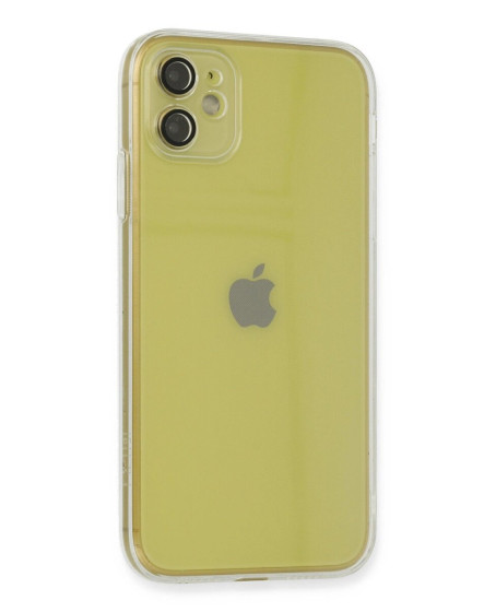 Apple İphone 12 Kılıf Fly Lens Silikon - Şeffaf