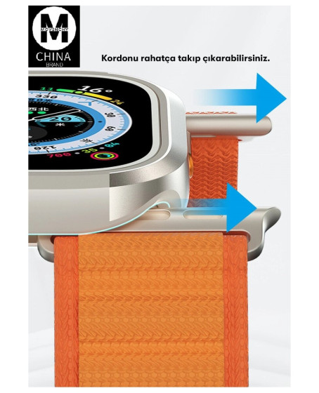 Apple Watch Ultra 49mm Mo-wt3 Alüminyum Camlı Kasa Ekran Koruyucu - Gold Apple Watch Ultra 49mm Mo-wt3 Alüminyum Camlı Kasa Ekran Koruyucu - Gold