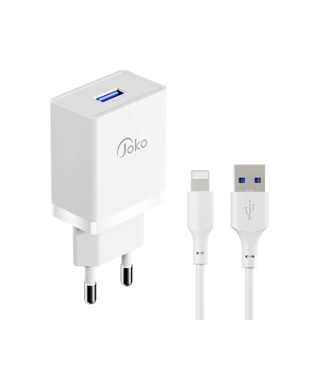 Joko Jk77 12w + Px17 1m 2.4a Usb To Lightning Kablolu Pd Şarj Cihazı