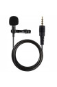 3.5mm Jak 1.5 Metre Double Mikrofon - Siyah