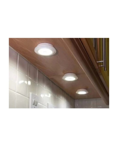 Uzaktan Kumandalı 3 Lü Spot Led Lamba Kablosuz Pilli Işıldak Uzaktan Kumandalı 3 Lü Spot Led Lamba Kablosuz Pilli Işıldak