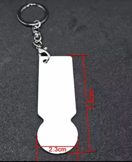 Metal Jeton Anahtarlık