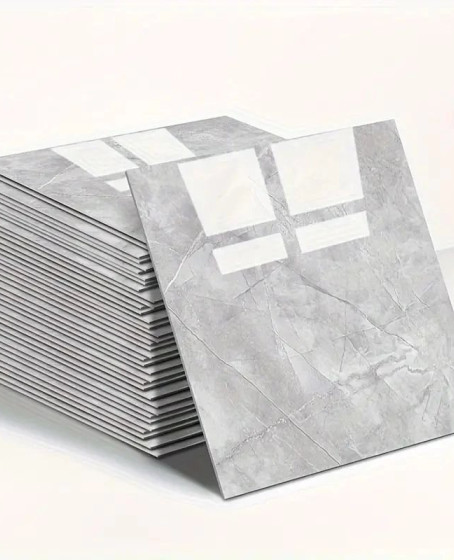 Gri Mermer Desen Duvar Sticker (30*30) Gri Mermer Desen Duvar Sticker (30*30)