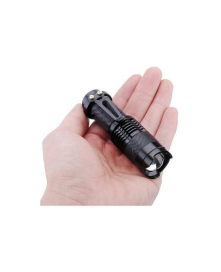Cree 2000 Lümen Ultra Güçlü Su Geçirmez Alüminyum Zoom Özellikli El Feneri Cree 2000 Lümen Ultra Güçlü Su Geçirmez Alüminyum Zoom Özellikli El Feneri