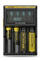 Nitecore D4 Digi Charger Li-ion / Nı-cd / Nı-mh / Lifepo4 Dijital Pil Şarj Cihazı
