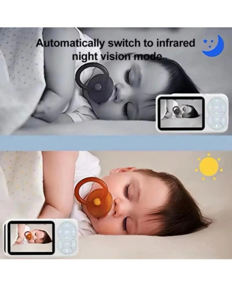 Bebek Kamerası Kumandalı Monitörlü Konuşma Özellikli Işıklı Gece Görüslü Hatırlatıcılı Kamera Bebek Kamerası Kumandalı Monitörlü Konuşma Özellikli Işıklı Gece Görüslü Hatırlatıcılı Kamera