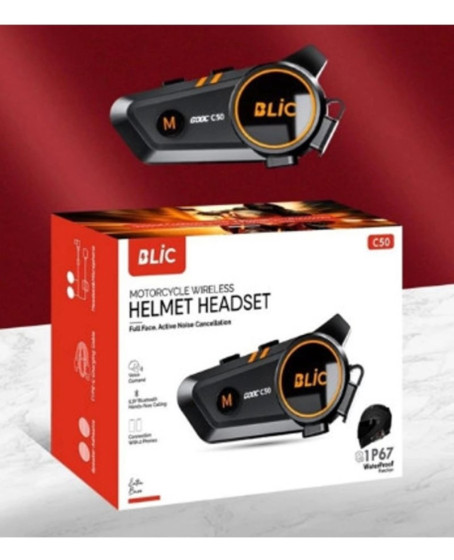 C50 Motosiklet Intercom Kask Kulaklık 1000 Mah Rgb Işıklı Bluetooth Kulaklık Ip67 C50 Motosiklet Intercom Kask Kulaklık 1000 Mah Rgb Işıklı Bluetooth Kulaklık Ip67