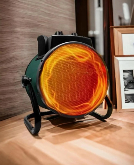 Ultra Güçlü 3000 Watt Taşınabilir Elektrikli Portatif Isıtıcı Soba Sıcak Hava Üfleyen Fan Radyatör
