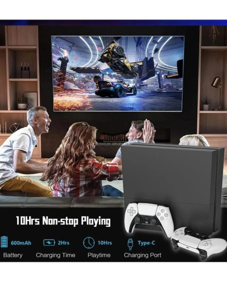 P4 Plus Bluetooth Titreşimli Ps4/ps5 Uyumlu Pc Telefon Joystick Kablosuz Oyun Kolu Siyah P4 Plus Bluetooth Titreşimli Ps4/ps5 Uyumlu Pc Telefon Joystick Kablosuz Oyun Kolu Siyah