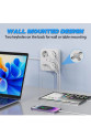 Akım Korumalı Anahtarlı Priz - 3x Priz - 2x Usb - 2x Type-c - 2 Mt Kablo Hızlı Şarj Özellikli Siyah Akım Korumalı Anahtarlı Priz - 3x Priz - 2x Usb - 2x Type-c - 2 Mt Kablo Hızlı Şarj Özellikli Siyah