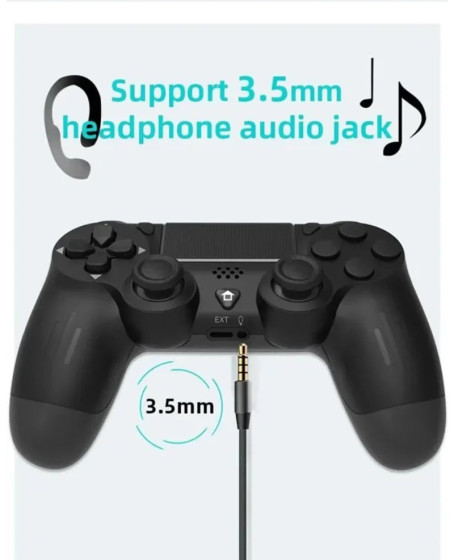 Ps4 Kol Wireless Bt Kablosuz Oyun Kolu Ps4 Joystick Tablet Telefon Pc Uyumlu Titreşimli Oyun Kolu