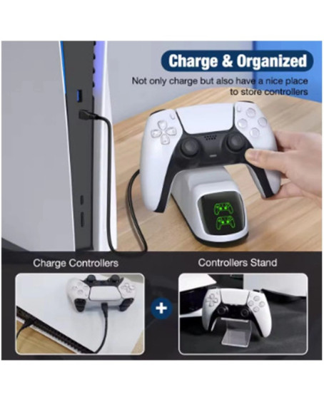 Ps5 Dualsense Şarj Istasyonu Playstation 5 Uyumlu Charging Station