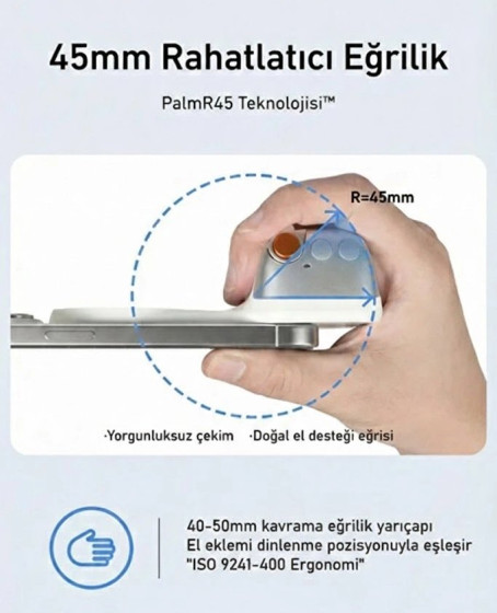 Magsafe Selfie Çubuğu Kamera Kolu Profesyonel Çekim Zoom