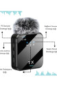 Yüksek Kalite Profesyonel 3 In 1 Kablosuz Taşınabilir Yaka Mikrofonu Tüylü Yüksek Kalite Profesyonel 3 In 1 Kablosuz Taşınabilir Yaka Mikrofonu Tüylü