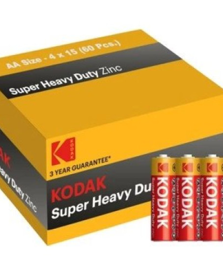 Kodak Aa Pil Super Heavy Duty Çinko Karbon Kalem Pil 60