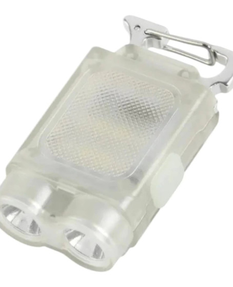 V15 Edc El Feneri 1200lm Anahtarlık Işık Tip-c Şarj Edilebilir Taşınabilir Mini Torch Mıknatıs Klips Ile Kamp Cep Fener