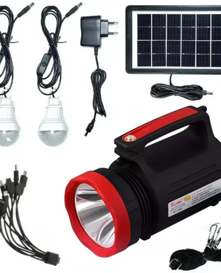 Solar Güneş Enerjili Fener Işıldak Led Ampül Wt-315 Solar Güneş Enerjili Fener Işıldak Led Ampül Wt-315