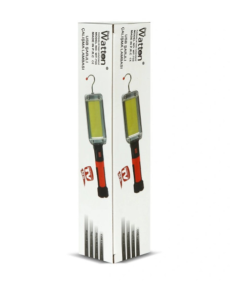 Usb Şarjlı Oto Tamirci Çalışma Lambası Wt-733