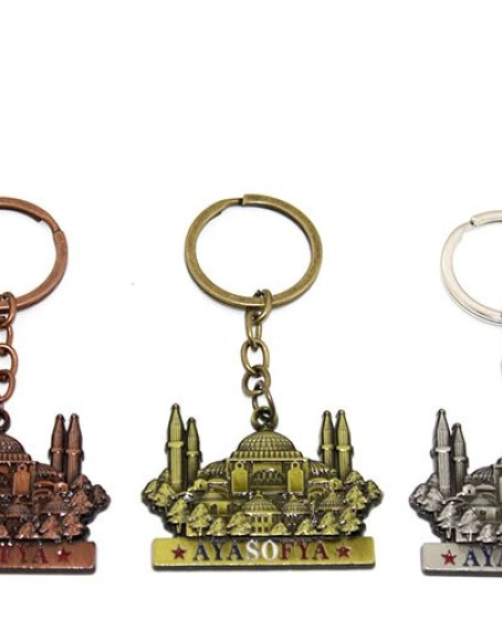 Metal Ayasofya Anahtarlık Alk2202