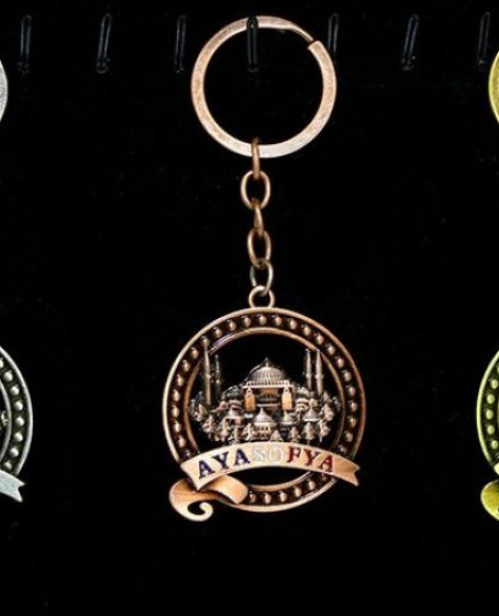 Metal Ayasofya Anahtarlık Alk2205