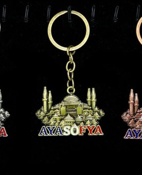 Metal Ayasofya Anahtarlık Alk2206