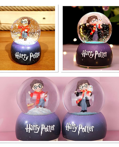 Harry Potter Üflemeli Işıklı Müzikli Kar Küresi Orta Boy Alk3119 Harry Potter Üflemeli Işıklı Müzikli Kar Küresi Orta Boy Alk3119