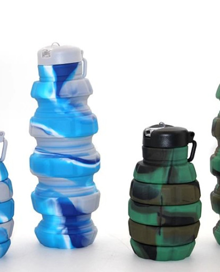 El Bombası Tasarımı Katlanabilir Portatif Silikon Su Şişesi 500 Ml Alk3139 El Bombası Tasarımı Katlanabilir Portatif Silikon Su Şişesi 500 Ml Alk3139