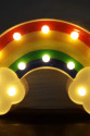 Led Işıklı Gökkuşağı Gece Lambası Led Işıklı Gökkuşağı Gece Lambası