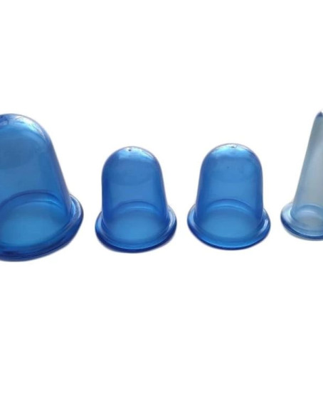 4 Boy Yüz Ve Vücut Masaj Kupası Facıal Cuppıng