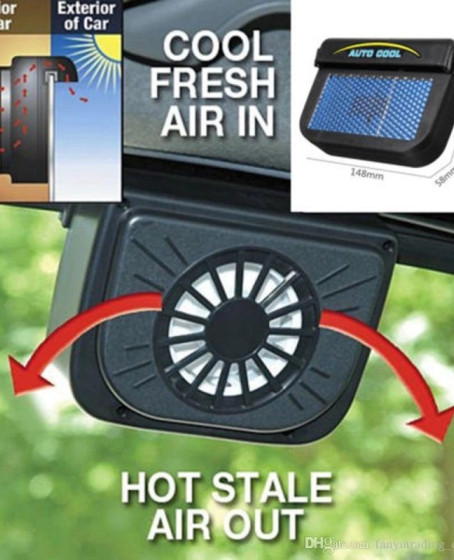 Auto Cool Güneş Enerjisiyle Çalışan Araç İçi Soğutucu
