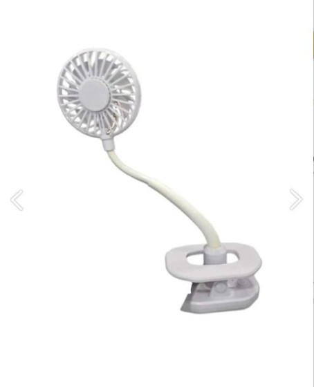 Portatif Işıklı Mini Klipsli Fan