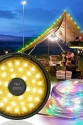 Şarjlı 10 Metre Ledli Şarj Göstergeli 8 Işık Modlu Hareketli Ve Flaşör Modlu Kamp Lambası Led Işık