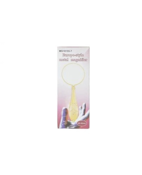 Altın Renkli 5x45mm Zarif Işlemeli Özel Tasarlanmış Hediye Büyüteçmg181557 Altın Renkli 5x45mm Zarif Işlemeli Özel Tasarlanmış Hediye Büyüteçmg181557
