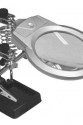 Ayarlanabilir Başlıklı Elektronikçi Yardım Lehim Standı Ile Ledli Büyüteç Ayarlanabilir Başlıklı Elektronikçi Yardım Lehim Standı Ile Ledli Büyüteç