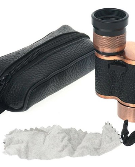 6x24 Baıgısh, Askeri Tarzi Pirinç Ve Deri Kaplamalı, Deri Çantalı Monocular Dürbün Princ 6x24 Baıgısh, Askeri Tarzi Pirinç Ve Deri Kaplamalı, Deri Çantalı Monocular Dürbün Princ
