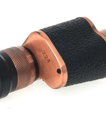 6x24 Baıgısh, Askeri Tarzi Pirinç Ve Deri Kaplamalı, Deri Çantalı Monocular Dürbün Princ 6x24 Baıgısh, Askeri Tarzi Pirinç Ve Deri Kaplamalı, Deri Çantalı Monocular Dürbün Princ