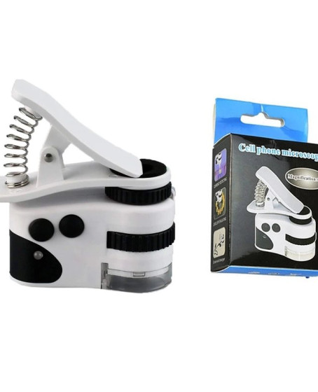 60x Mini Cep Telefonu Için Mandallı Mikroskop Uv Ledli Büyüteç Model Al2431 60x Mini Cep Telefonu Için Mandallı Mikroskop Uv Ledli Büyüteç Model Al2431