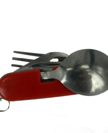 K 524 Rd Çok Amaçlı Çakı (çatal, Kaşık, Bıçak) 9cm - Plastik Gövde