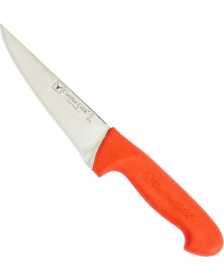Sürmene  61121 Sivri Kasap Kurban Bıçağı, 15 Cm, Kaymaz Sap