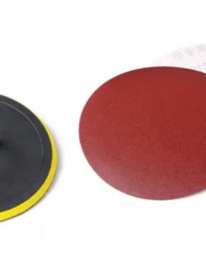 Cırtlı Disk Altı 115mm - Yedek Zımparalı Cırtlı Disk Altı 115mm - Yedek Zımparalı