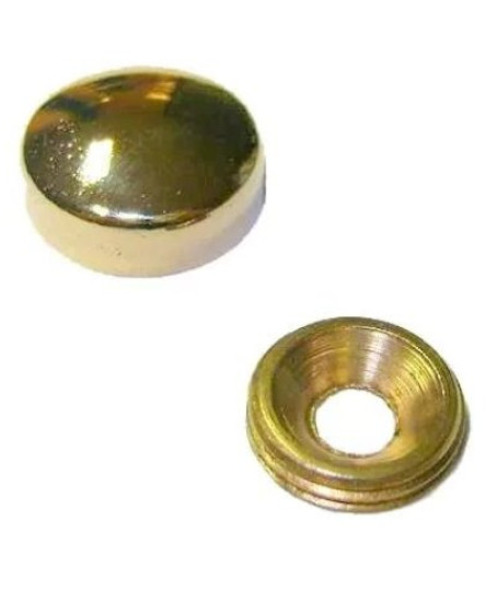 Vida Kapama Kapağı 15 Mm, Sarı - 10 Adet
