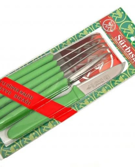 61007 - Sürmene Meyve Bıçağı 7,5 Cm 6 Lı 61007 - Sürmene Meyve Bıçağı 7,5 Cm 6 Lı