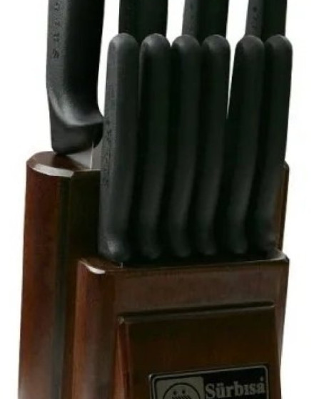 61501 - Sürmene Mutfak Bıçağı Seti - 10 Lu Set 61501 - Sürmene Mutfak Bıçağı Seti - 10 Lu Set