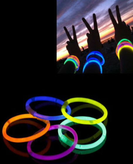 10 Adet Glow Stick Bracelet Fosforlu Kırılan Çubuk Bileklik 10 Adet Glow Stick Bracelet Fosforlu Kırılan Çubuk Bileklik