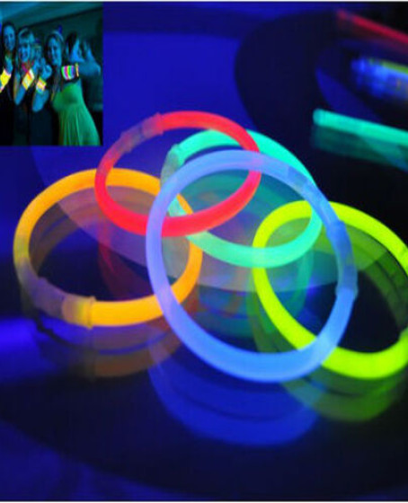 10 Adet Glow Stick Bracelet Fosforlu Kırılan Çubuk Bileklik 10 Adet Glow Stick Bracelet Fosforlu Kırılan Çubuk Bileklik