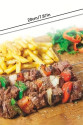 10 Adet Paslanmaz Çelik Mangal Şişi Seti – 20 cm Metal Çöp Şiş ve Izgara Şişleri