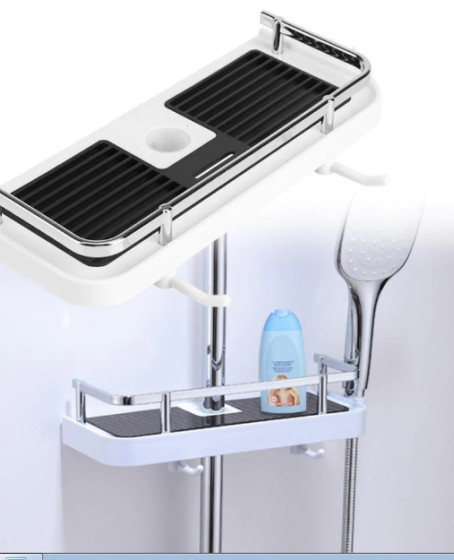 Banyo Duş Rafı Şampuanlık Sabunluk Organizer